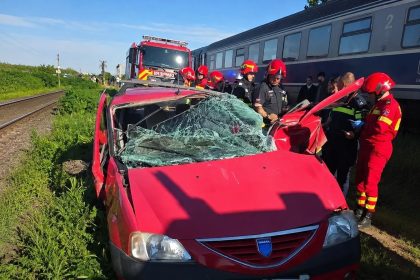 Soferita decedata intr un accident feroviar grav