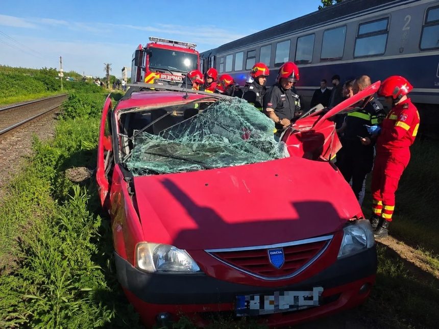 Soferita decedata intr un accident feroviar grav