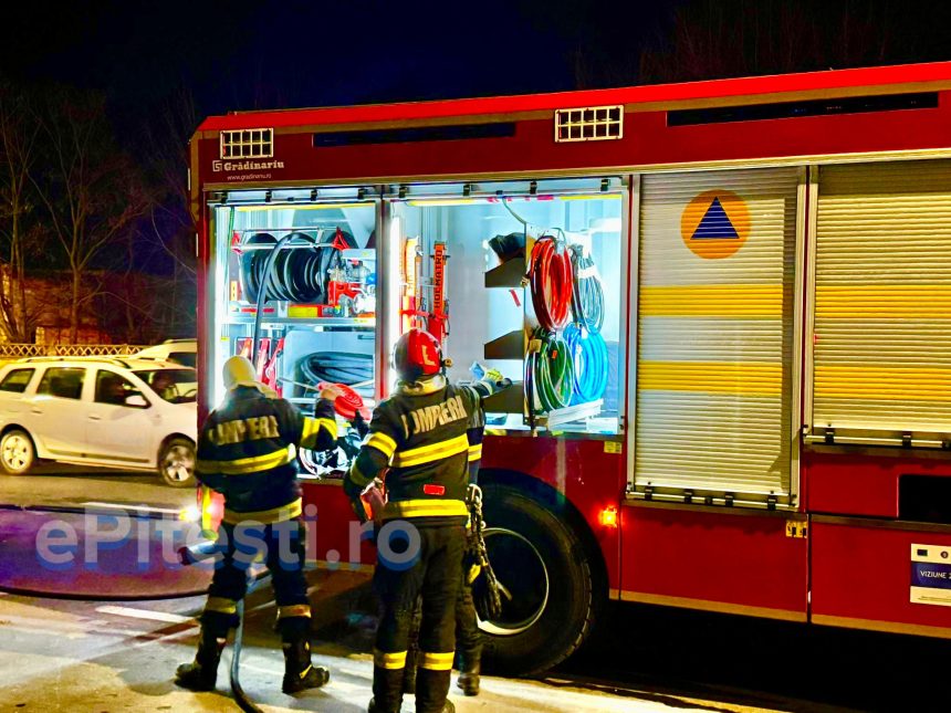 Urgena din Arge incendiu