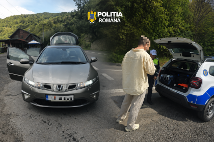 descoperire suspecta intr o honda pe dn7 pitesti sibiu