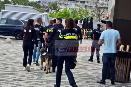 exclusiv operatiune impresionanta la arges mall politistii