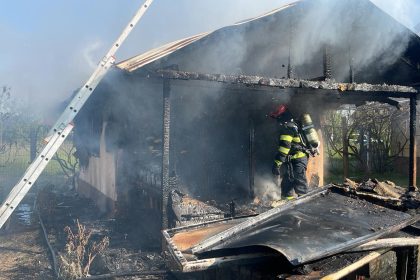 focul a devastat incendiu violent in arges