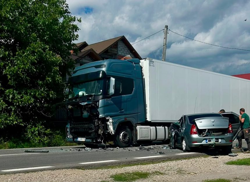 Accident extrem de grav langa Pitesti