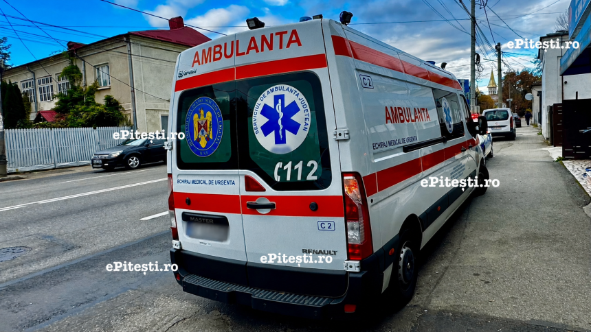 Accident foarte grav Persoane accidentate pe trotuar inclusiv un copil