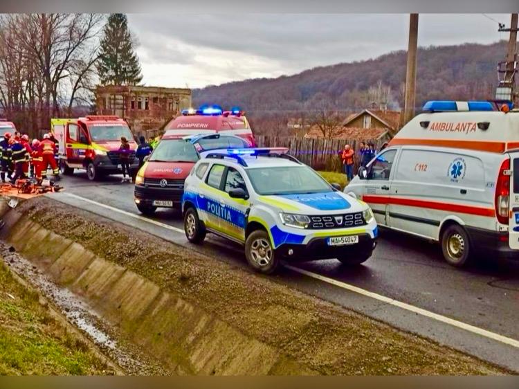 Accident in Arges Interventie de urgenta