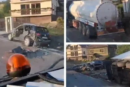 Accident infiorator cu mai multe victime O femeie a decedat pe loc