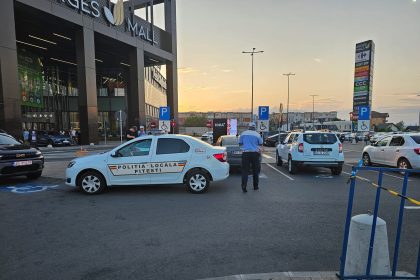 Amenzi aplicate de Politie pentru soferii din parcarea Arges
