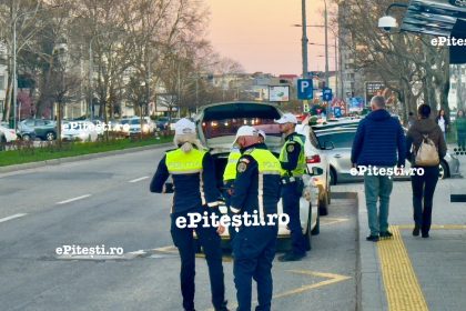 Betiv si fara permis a furat o masina din Pitesti