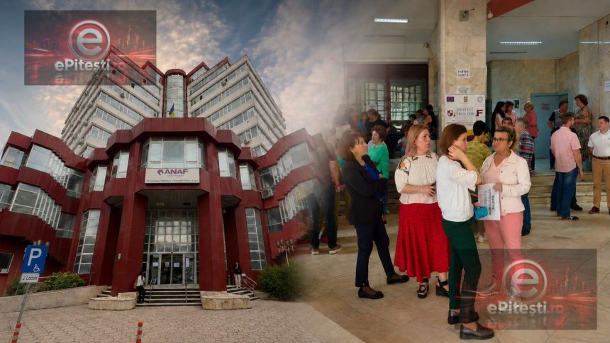Bloctaj total la Finantele din Pitesti Angajatii sunt in greva