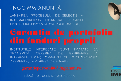 FNGCIMM deschide invitatia de participare pentru selectie