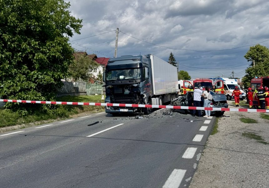 Iata cum s a petrecut accidentul grav de pe DN7 langa Pitesti