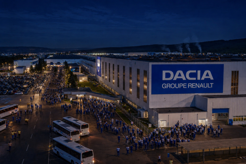 O noua lovitura pentru Dacia Sute de angajati parasesc compania