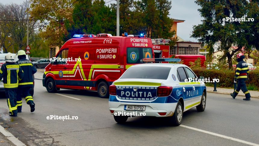 O terasa distrusa in urma unei explozii