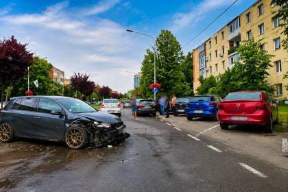 Pitesti Accident in acest moment pe Calea Bucuresti