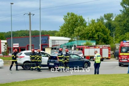Pitesti Acident cu o victima in sensul giratoriu Trafic afectat