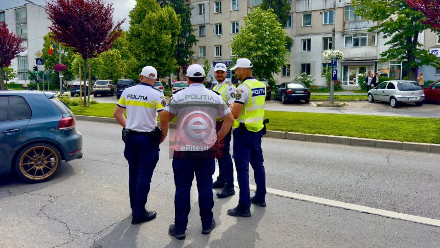 Politia Arges in stare de alerta maxima