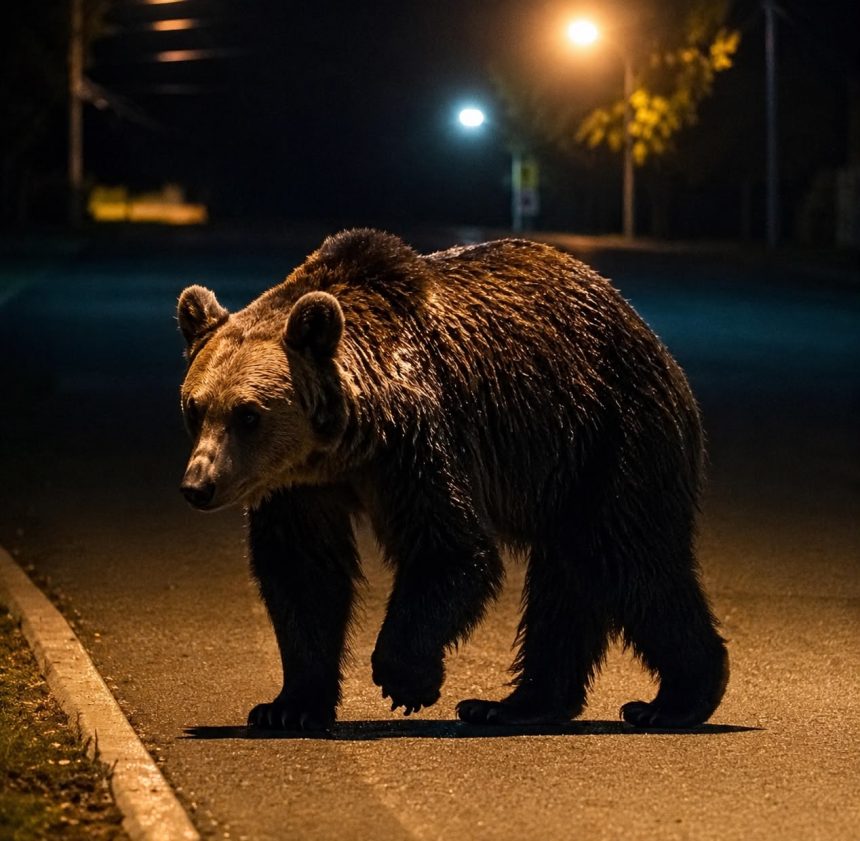 Situatie alarmanta in Arges Un urs a fost vazut intr o anumita zona