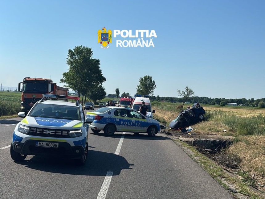 accident tragic un barbat a decedat iar doua persoane sunt ranite
