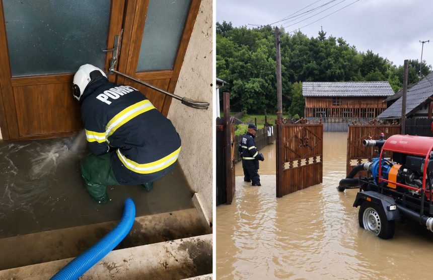 dezastru in arges ploi abundente si inundatii