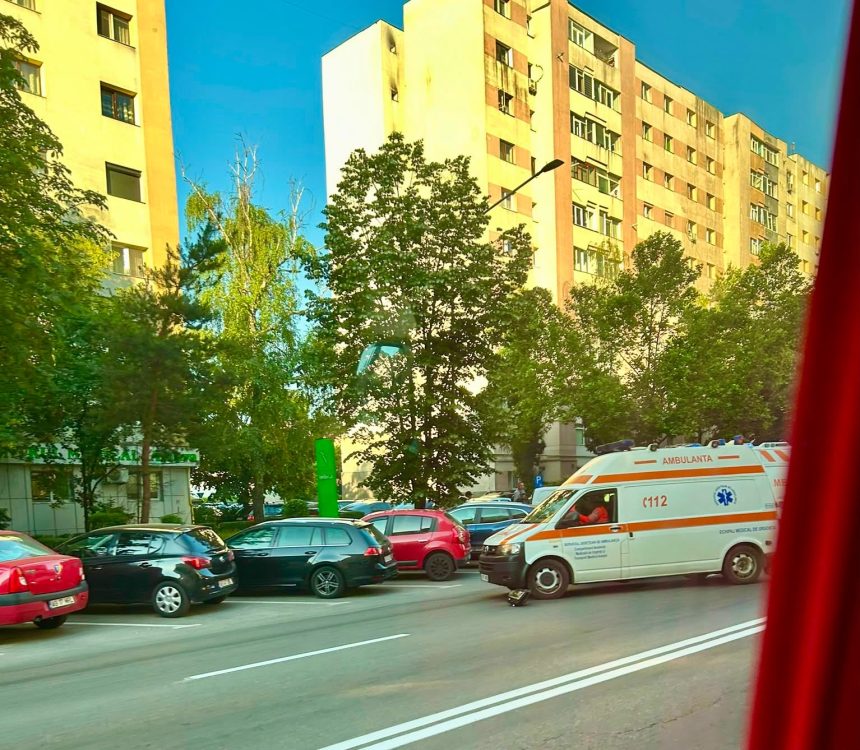 dimineata de cosmar in pitesti accident si trafic oprit