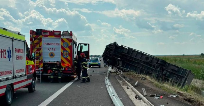 Accident cu mai multe victime printre care un copil de 5 ani