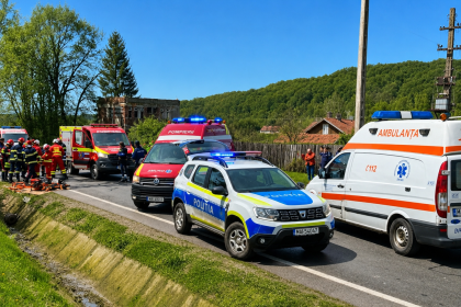 Accident fatal in Arges Biciclist lovit de un tractor pe DJ