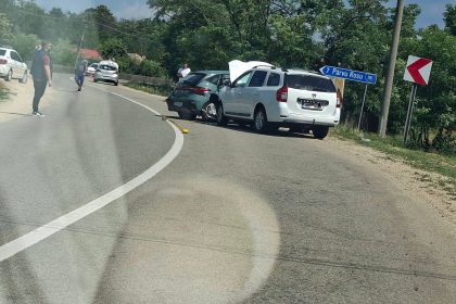 Arges Acident rutier cu mai multe vehicule ACUM