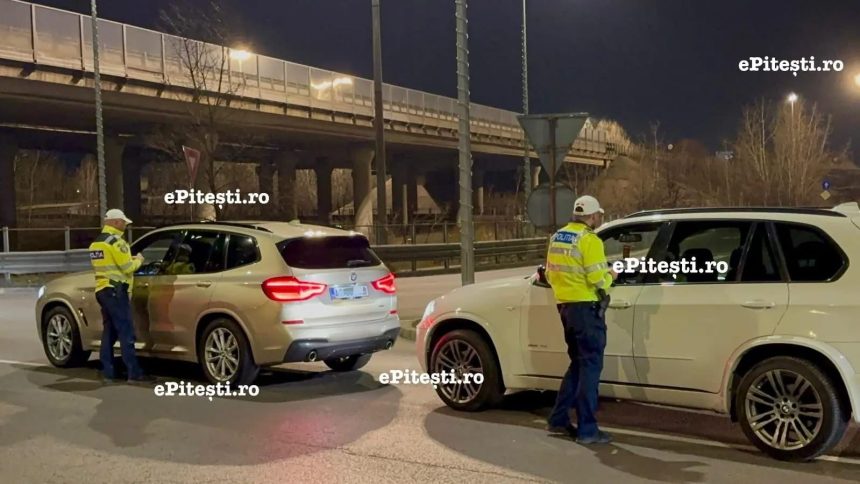 Arges Captura dubla a policiei Doi soferi aceeasi infractiune