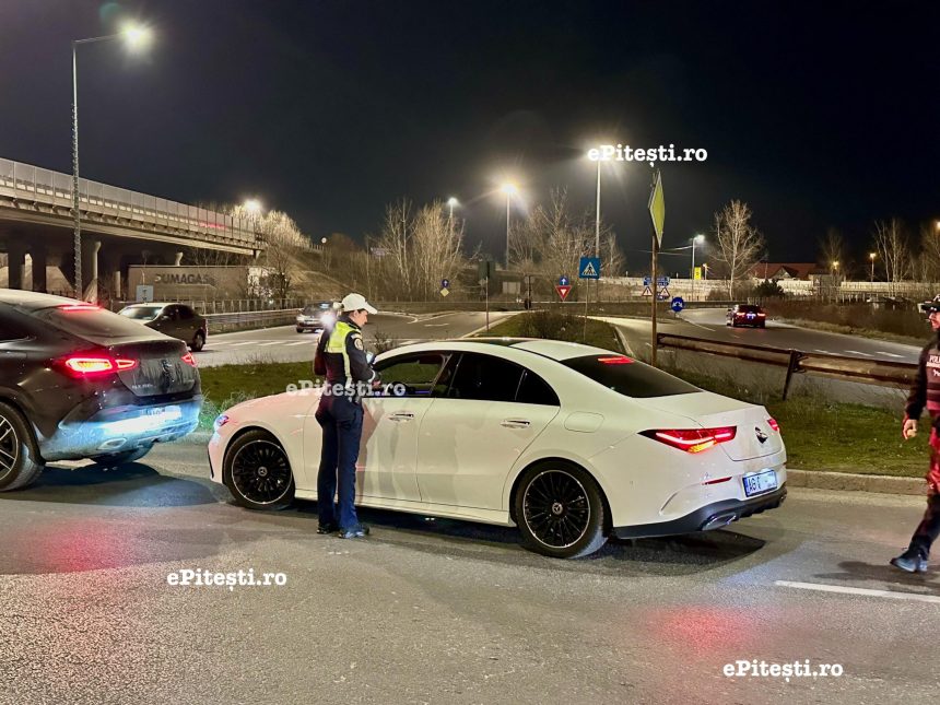 Arges Doi soferi au fost prinsi cu viteze de 120 km h si 112 km h in