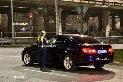 Arges Sofer surprins baut la volan