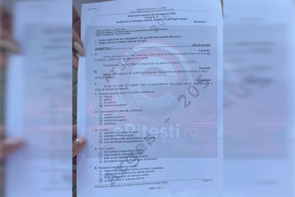 Avem primele subiecte Ce au avut de rezolvat elevii la examenul de 1