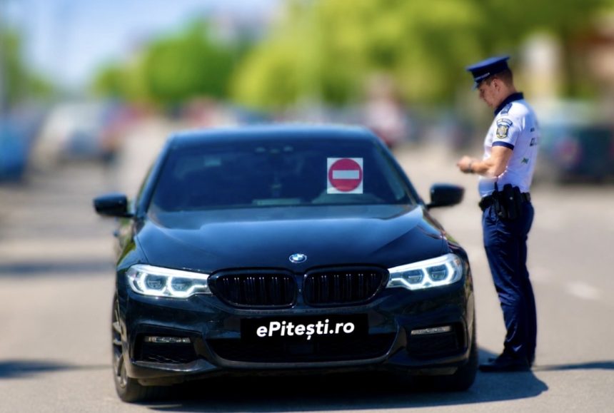 Bolid BMW prins cu 230 km h pe DEx 16 in Bihor Soferul a fost