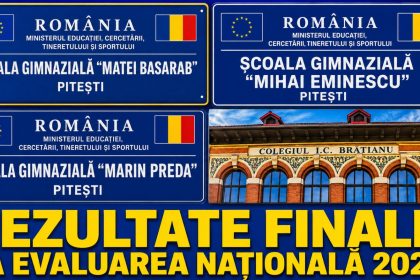 Cele mai bune scoli din Arges la Evaluarea Nationala 2026