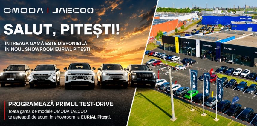 OMODA JAECOO au ajuns in Pitesti Intreaga gama este disponibila