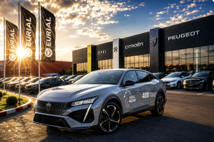 Peugeot 408 starneste entuziasm la Eurial Pitesti Ce il face atat de special