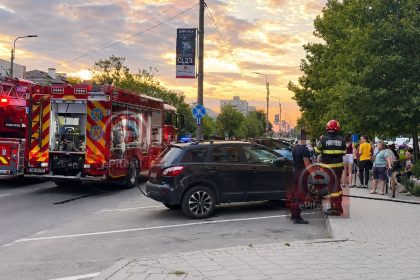 Piteshti Incendiu intr un apartament Persoane evacuate
