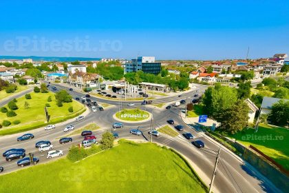 Piteti Un nou cerc rutier pe Calea Campulung Proiectul a