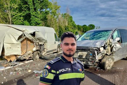 Poliist in timpul liber interventie salvatoare la