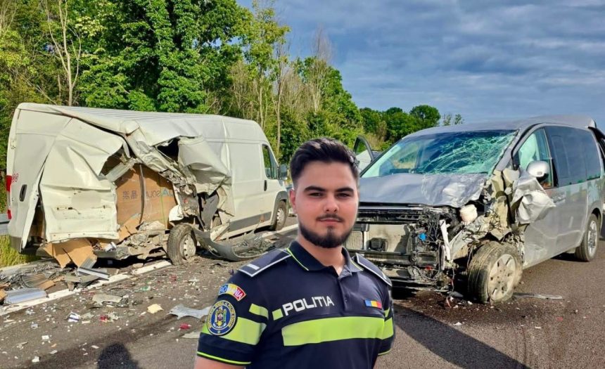 Poliist in timpul liber interventie salvatoare la