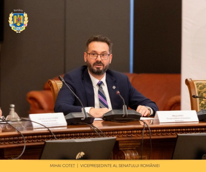 Vicepresedintele Senatului Mihai Cotez mesaj de ultim or
