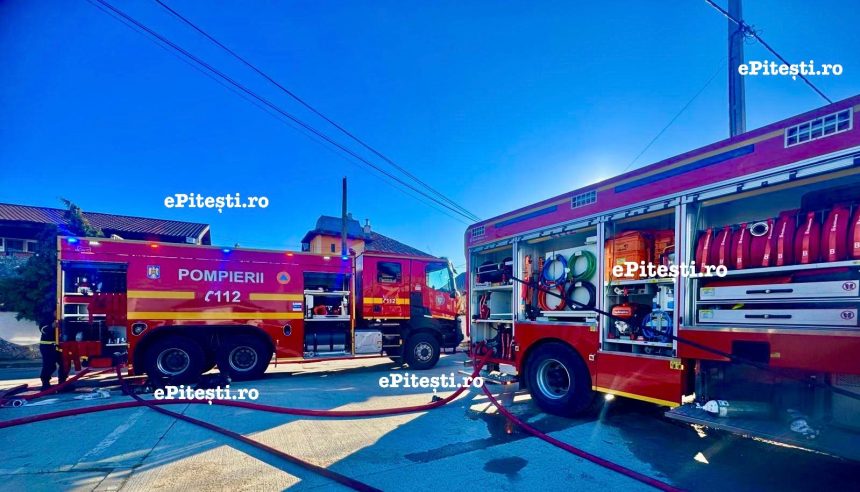 incendiu devastator in arges o victima
