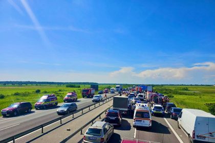 Accident fatal pe A2 in zona Valea Dacilor