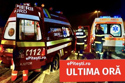 Accident grav in Arges Un tanar de 23 de ani a fost implicat intr un accident