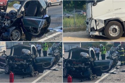 Accident grav la Budesti Valcea Victima resuscitata dupa incident