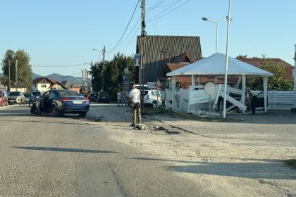 Accident in Domneti Arges cu implicarea a doua masini