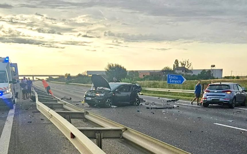 Accidente pe Autostrada A1 Bucuresti Pitesti Traficul este blocat pe