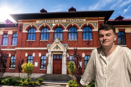 Alex Deonise absolvent al Colegiului Bratianu din
