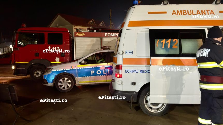 Arges Incident serios A cazut cu bicicleta intr un sant