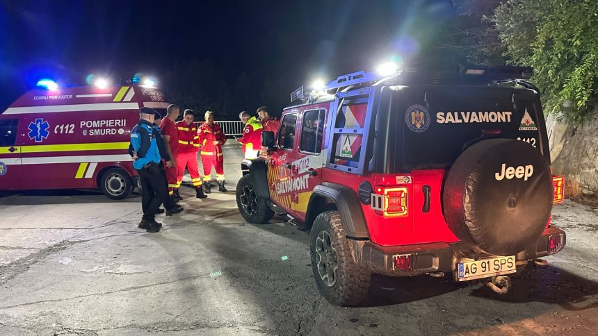 Arges Tineri in pericol pe munte Salvamontistii intervin de urgenta
