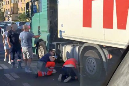 Barbat de 73 de ani decedat dupa ce a fost prins sub un TIR